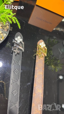 колани от естествена кожа в кутия Louis Vuitton , снимка 5 - Колани - 52509544