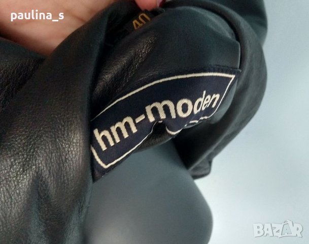 Унисекс яке  с падащи ръкави "H&M" / естествена кожа, голям размер / яке от естествена кожа , снимка 5 - Якета - 40689602