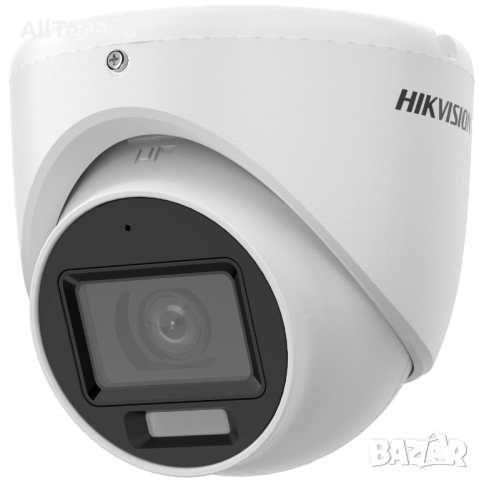 Камера 4в1 2MP Hikvision DS-2CE76D0T-LMFS, снимка 2 - HD камери - 52473488