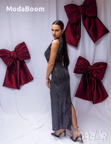 Дамска дълга рокля , снимка 4 - Рокли - 48696577