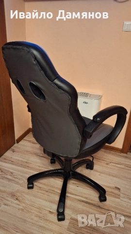 #Гейминг стол #геймърски стол #кожен стол #компютърен стол #офис стол , снимка 4 - Столове - 51946914