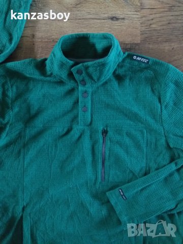 hi-tec - мъжка поларена блуза КАТО НОВА L, снимка 3 - Спортни дрехи, екипи - 43974427