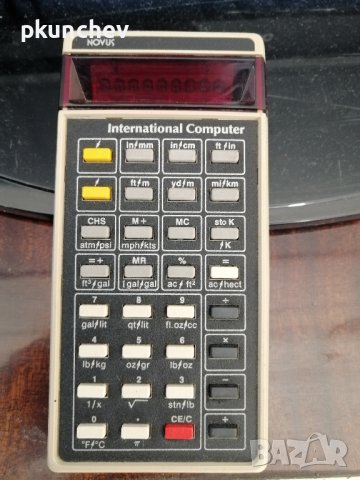 Ретро калкулатор NOVUS 6010, снимка 4 - Друга електроника - 44058461