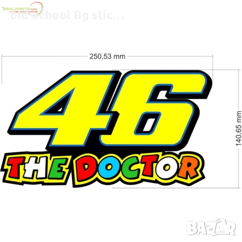 Мото Стикери {Валентино Роси}, снимка 12 - Други - 52601756