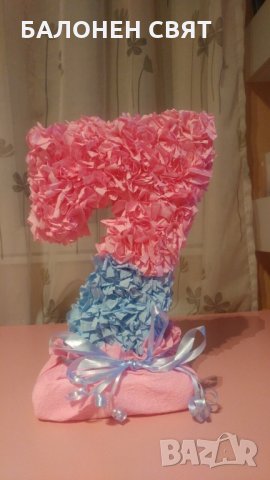 Изработване обемни фигури - цифри и букви, снимка 1