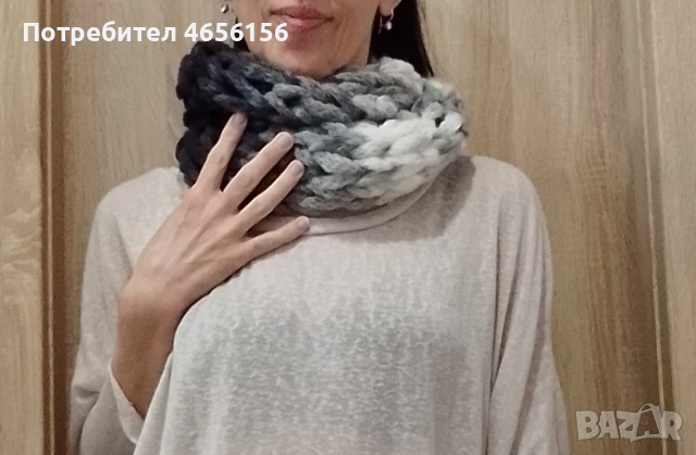 Шалове снуд + доставка КОЛЕДНО НАМАЛЕНИЕ, снимка 9 - Други - 52479212