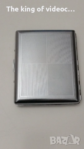 Алуминиева Табакера за цигари Jean Glaige  100 мм. Като Нова