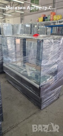 Сладкарска хладилна витрина 120х77, снимка 8 - Витрини - 38140641