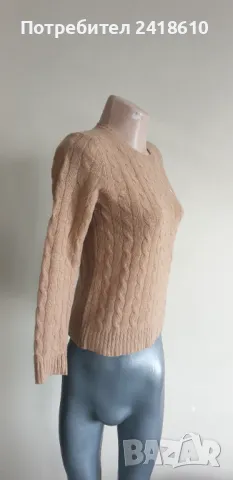 POLO Ralph Lauren Cable Wool / Cashmere  Knit Womens Size S НОВО! ОРИГИНАЛ! Дамски Пуловер !, снимка 9 - Блузи с дълъг ръкав и пуловери - 48706524