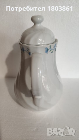 Голяма порцеланова кана на Китка, снимка 2 - Аксесоари за кухня - 44929222