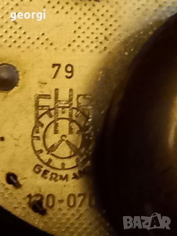 Масивен бронзов механичен часовник, снимка 8 - Декорация за дома - 38791362