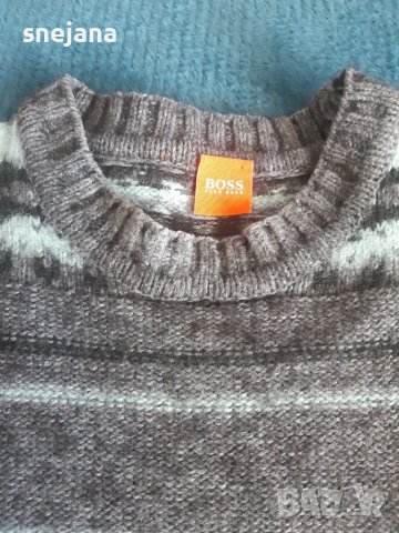 Оригинален пуловер HUGO BOSS , снимка 2 - Блузи с дълъг ръкав и пуловери - 39738208