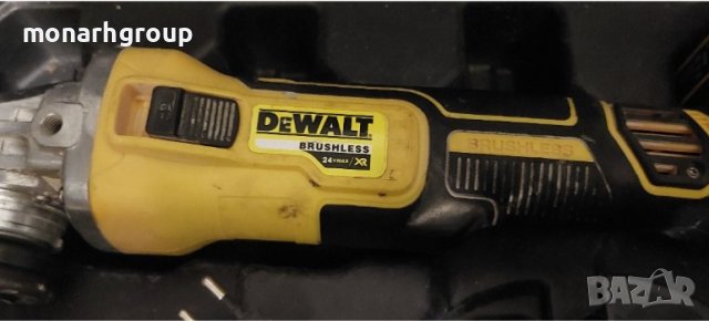 Ъглошлайф DEWALT DCG405N-XJ, снимка 2 - Куфари с инструменти - 44053082