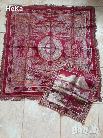 Покривка за маса +калъфка за възглавничка 