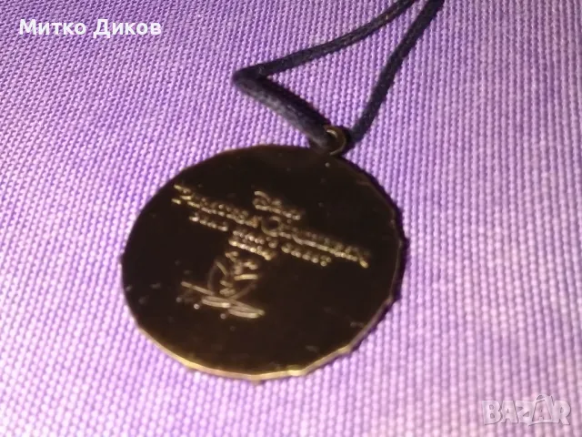 Pirates of the Caribbean Dead Man's Chest Disney Necklace Караибски пирати медальон фи 3см, снимка 5 - Колиета, медальони, синджири - 48694550