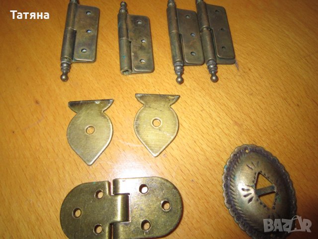 ОБКОВ  ОТ СЪСТАРЕН МЕСИНГ /дръжки за мебели/ ; ОРНАМЕНТИ за декорация  ;, снимка 10 - Други стоки за дома - 13969375
