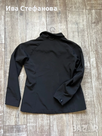 The North Face Women's TNF Black Chest Logo Ridgewall Soft Shell Jacket черно оригинално марково яке, снимка 10 - Якета - 51732265