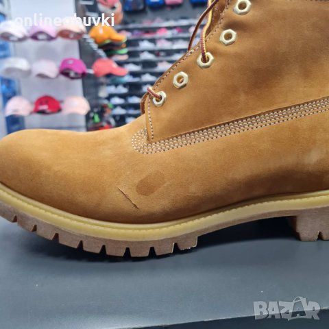 НАМАЛЕНИ!!Мъжки зимни обувки Timberland 45th Premium Waterproof Горчица 47.5 с дефект , снимка 7 - Мъжки боти - 31097239