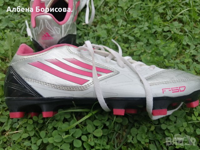 Чисто нови Adidas f50 бутонки, снимка 6 - Спортна екипировка - 33459235