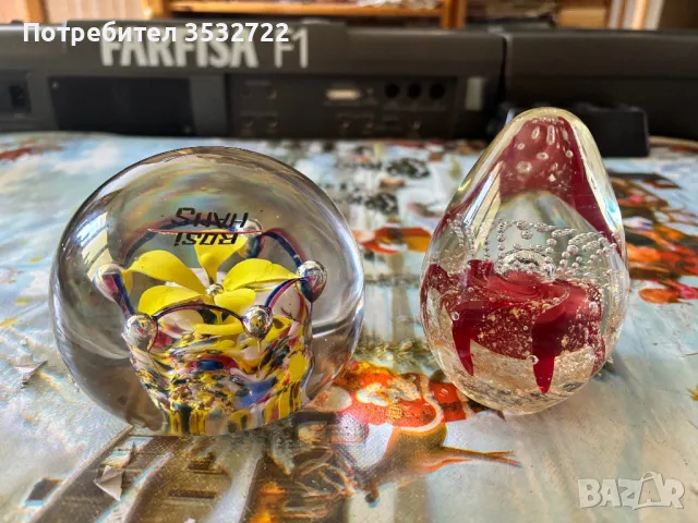 Две топки морано , снимка 3 - Декорация за дома - 50373041