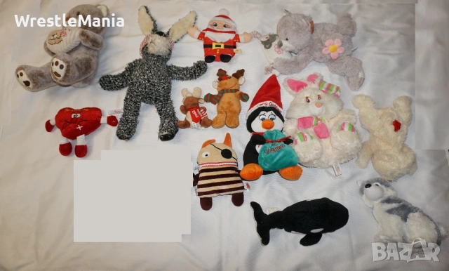 Лот от 13 Плюшени Играчки