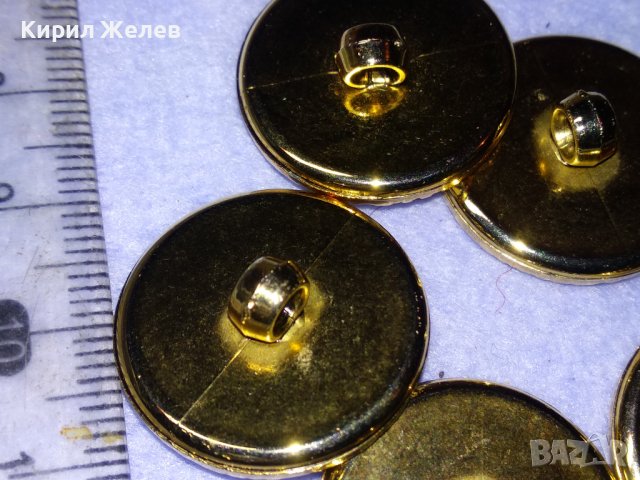 ЛОТ ШЕСТ ФЛОРАЛНО ВИНТИДЖ СТИЛНО ОРНАМЕНТИРАНИ ПОЗЛАТЕНИ МЕТАЛНИ КОПЧЕТА 24830, снимка 7 - Колекции - 43551685