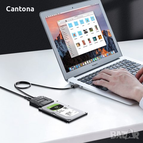 Posugear Sata USB 3.0 към Sata адаптер за 2,5/3,5-инчов HDD/SSD SATA I/II/III адаптер за твърд диск,, снимка 7 - Други - 39232297