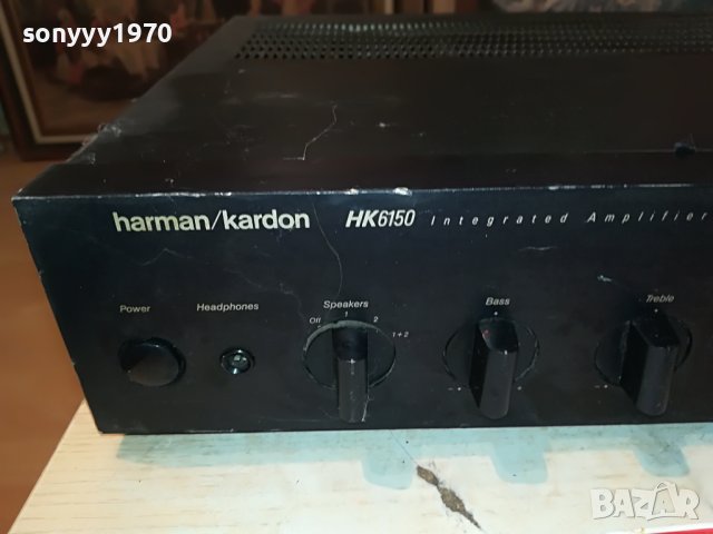 HARMAN/KARDON HK6150 MADE IN JAPAN 1708221245, снимка 4 - Ресийвъри, усилватели, смесителни пултове - 37719233