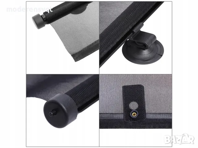 Щори за автомобил 2 броя, снимка 5 - Аксесоари и консумативи - 49761460