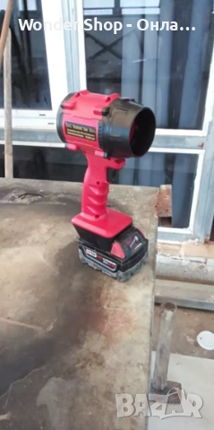 Мощен акумулаторен вентилатор Violent Fan F018 – 110,000 RPM , снимка 4 - Други инструменти - 51681213