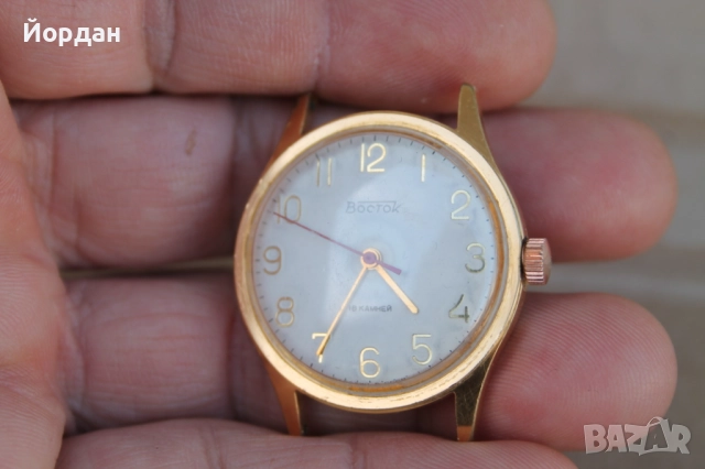 СССР мъжки ръчен часовник ''Восток'' /18 камъка/, снимка 2 - Мъжки - 52308357