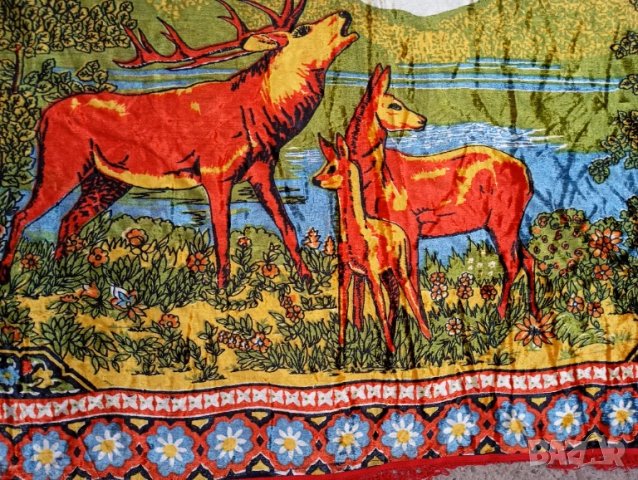 Стар ковьор,килим за стена, снимка 3 - Други ценни предмети - 51031940