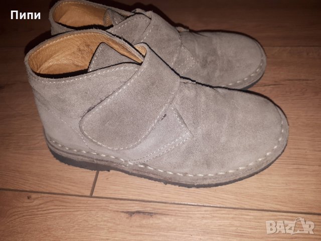 Кларкове детски обувки 30 номер велур, снимка 2 - Детски боти и ботуши - 35275829
