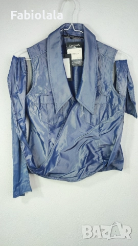 Erny van Reijmersdal wrap around top S, снимка 5 - Ризи - 52063906