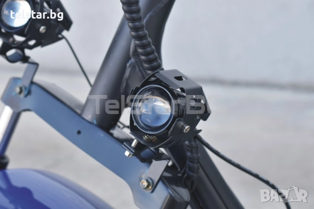 Електрически скутер BIG CITY HARLEY X7 ULTRA 1500W 60V 13Ah с LED фарове, снимка 7 - Мотоциклети и мототехника - 52426469