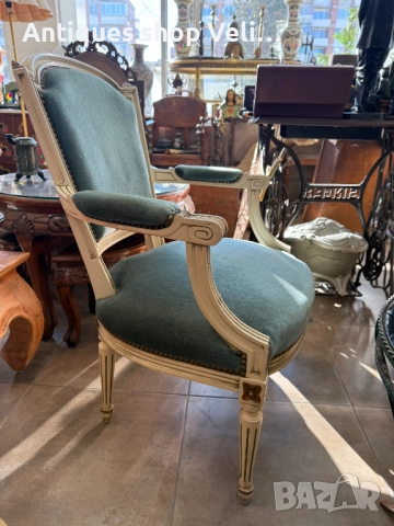 Чифт кресла Луис XVI №7656, снимка 5 - Столове - 52581810