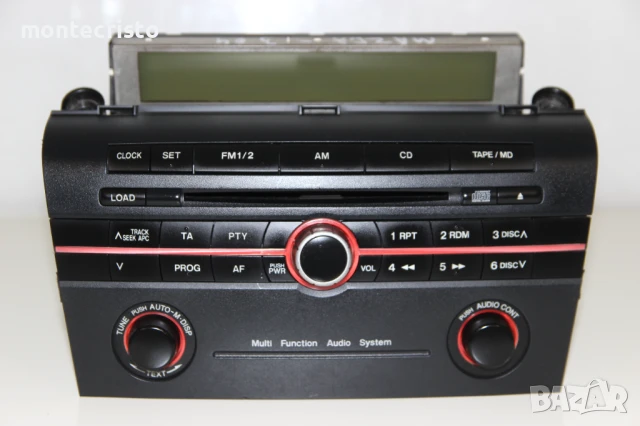 CD RADIO Mazda 3 BK (2003-2009г.) BP4L66950A / BP4L 66 950A / 14789910 касетофон плеър