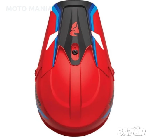 Мотокрос каска Thor SECTOR RUNNER RED/BLUE MIPS, снимка 3 - Спортна екипировка - 50482728