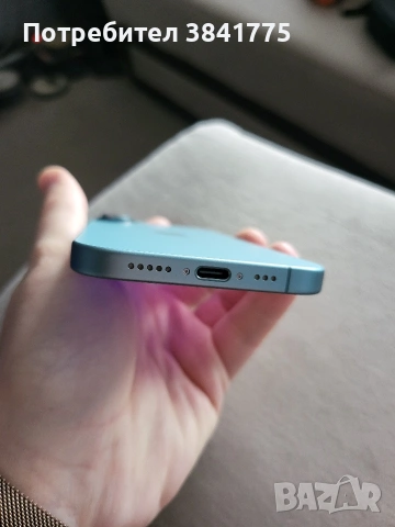 Iphone 16 128gb Teal, като нов, 100% батерия, снимка 8 - Apple iPhone - 53150125