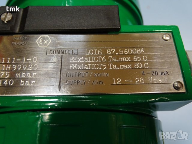 Трансмитер за налягане Bailey 8D , снимка 9 - Резервни части за машини - 32237552