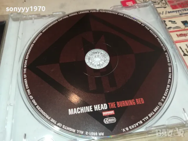 MACHINE HEAD CD 0105251852, снимка 2 - CD дискове - 50112195