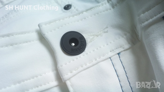 MASCOT 17179-311-06 Stretch Trousers With Kneepad Pockets 50 / M еластичен работен панталон W4-581, снимка 8 - Панталони - 52075823