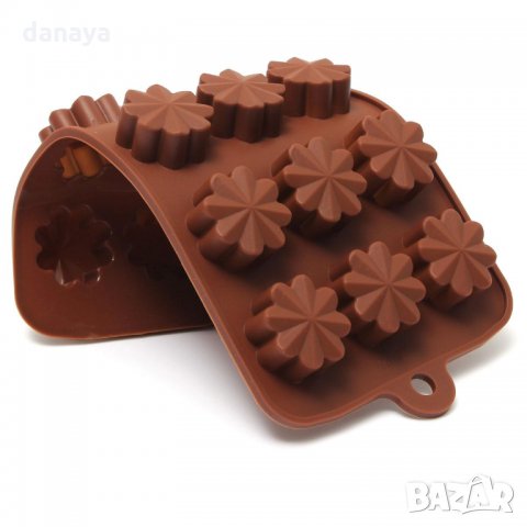 2103 Силиконова форма за бонбони и лед цветенца, снимка 6 - Други - 32640010