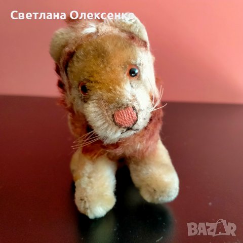 Колекционерска мека играчка Steiff Leo Lion лъв, снимка 7 - Колекции - 37740772