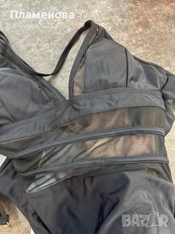 Цял бански костюм с прозрачни елементи - М , снимка 4 - Бански костюми - 49735537