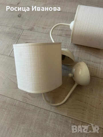 Лампи за стена-2бр., снимка 2 - Настолни лампи - 52216215