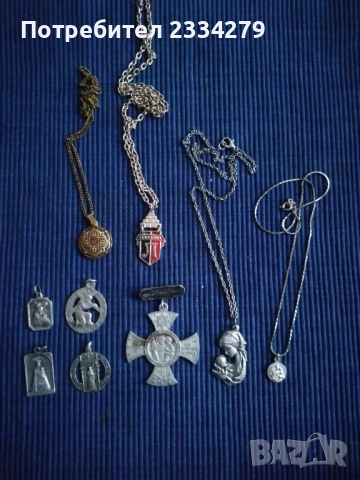 Стари медальони, медали, висулки Италия, Испания. , снимка 18 - Антикварни и старинни предмети - 50341806