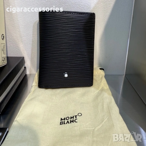 Оригинален Montblanc портфейл – чисто нов, пълен комплект, снимка 7 - Портфейли, портмонета - 53260235