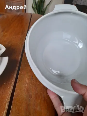 Стар Порцеланов супник #6, снимка 6 - Други ценни предмети - 47396774