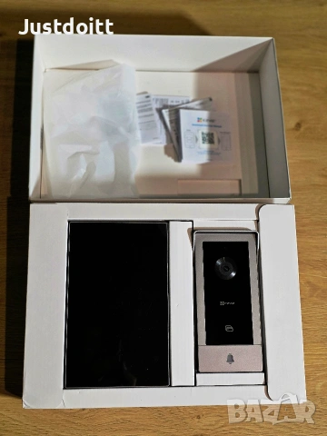 EZVIZ C5 WIFI Видеодомофон 7” цветен екран/дист. отключване/нощно виждане, снимка 3 - Други - 53124868